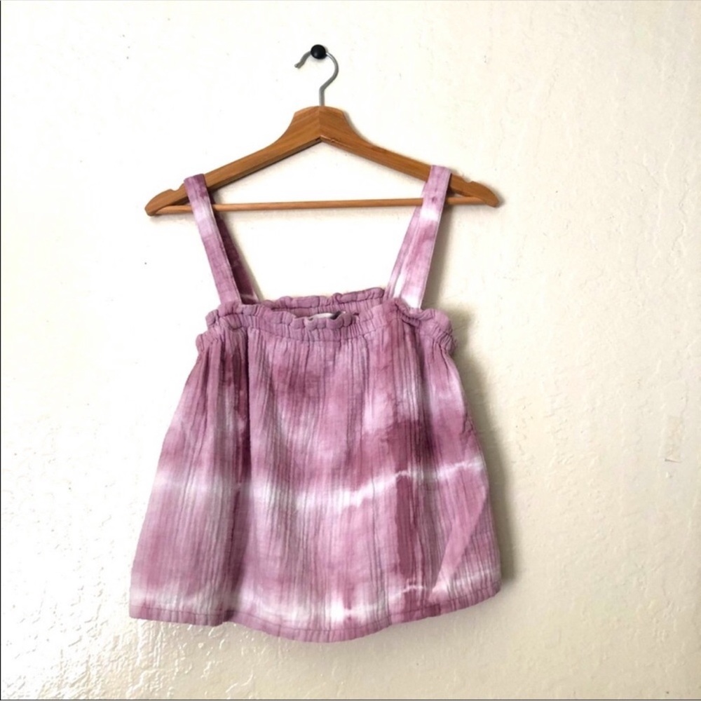 Madewell Women’s purple Tie-Dye top
